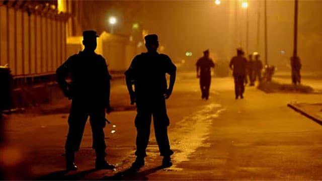 Police curfew imposed in three GN divisions near Mahara Prison