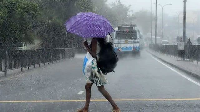 Fairly heavy rainfall expected in some parts of the island today