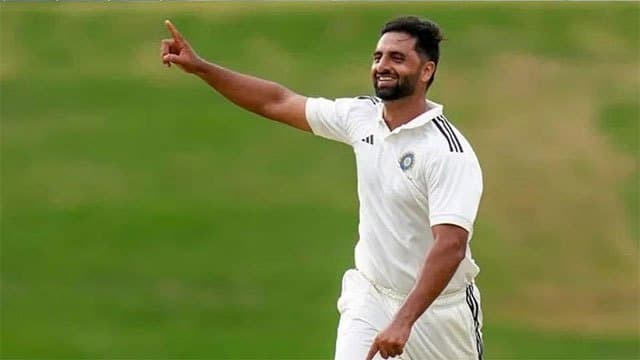 Auqib Nabi replaces injured Jasprit Bumrah in India’s Test squad for Sri Lanka series