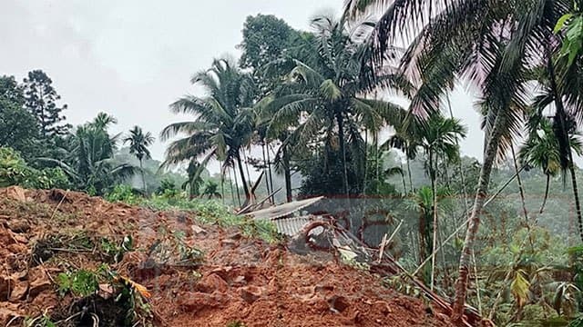 One dead, three missing as earth mound collapses on house in Hatton