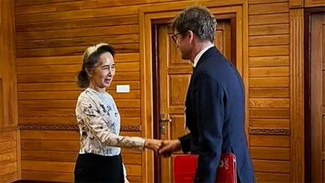 Aung San Suu Kyi appears healthy in first confirmed outside contact for 2.5 years