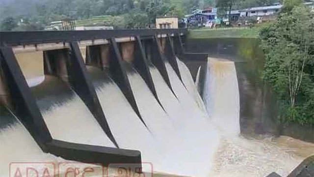 Spill gates opened at Laxapana and Canyon reservoirs following heavy rainfall