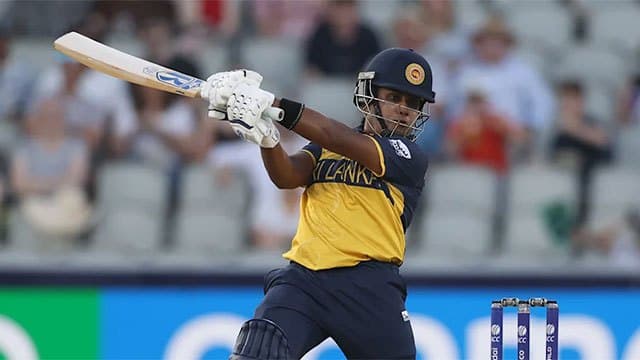 Chamari reaches career-best sixth position in T20I batting rankings