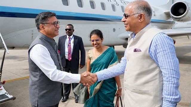 Indian Foreign Secretary Vikram Misri arrives in Sri Lanka for official visit