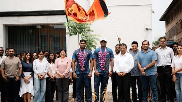 Derana honours Commonwealth Games medal winners Rumesh Tharanga and Palitha Bandara