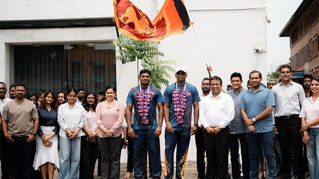 Derana honours Commonwealth Games medal winners Rumesh Tharanga and Palitha Bandara
