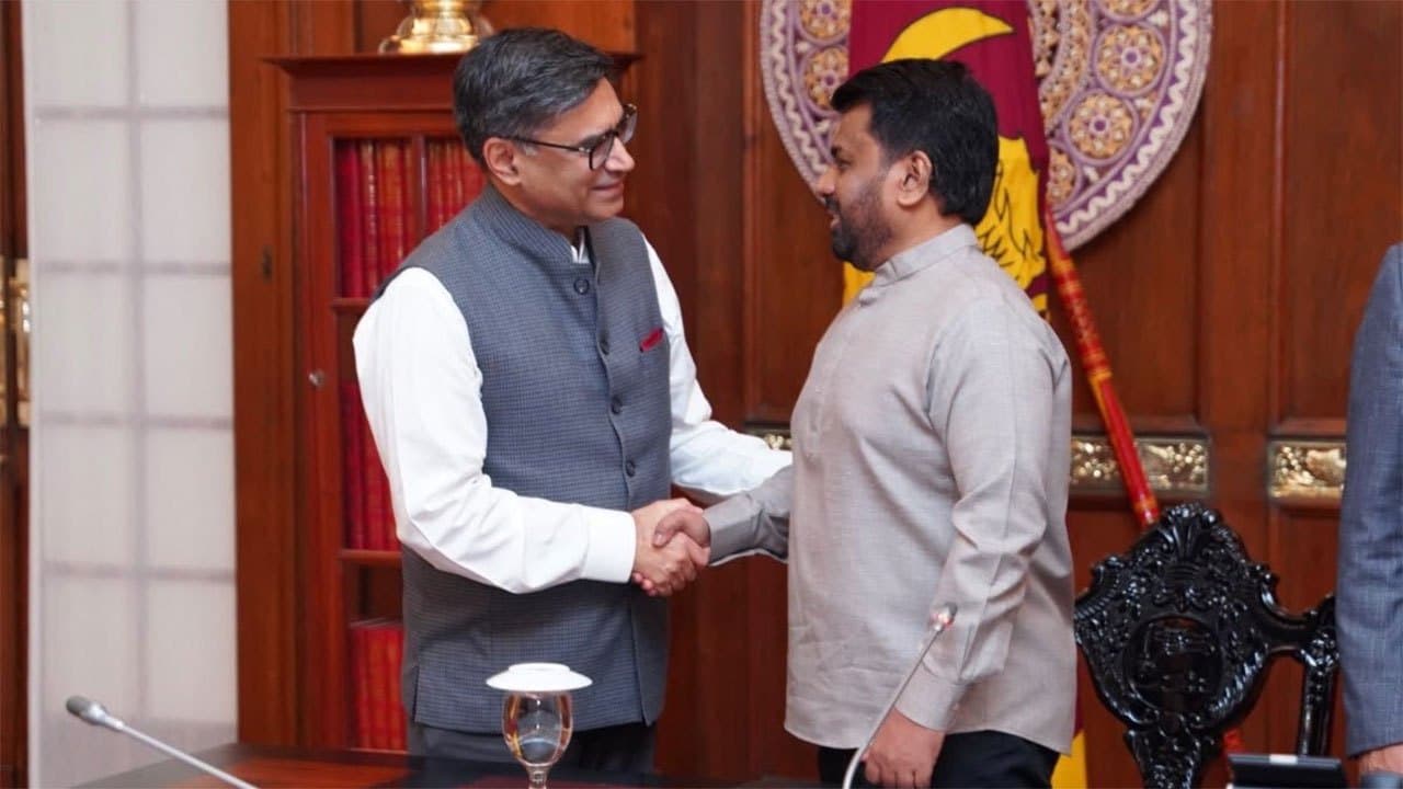 India Foreign Secretary calls on Sri Lanka President, review key bilateral projects