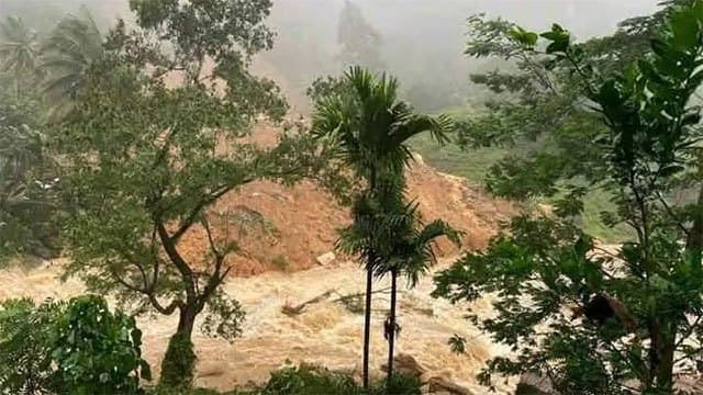 NBRO warns of renewed landslide risk in Ditwah-affected areas amid heavy rains