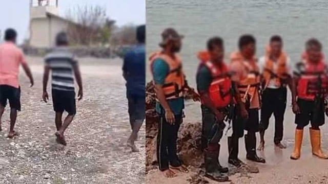 Sri Lanka Navy rescues 11 Indian fishermen after boat accident near Delft