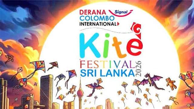 Derana-Signal Colombo International Kite Festival begins