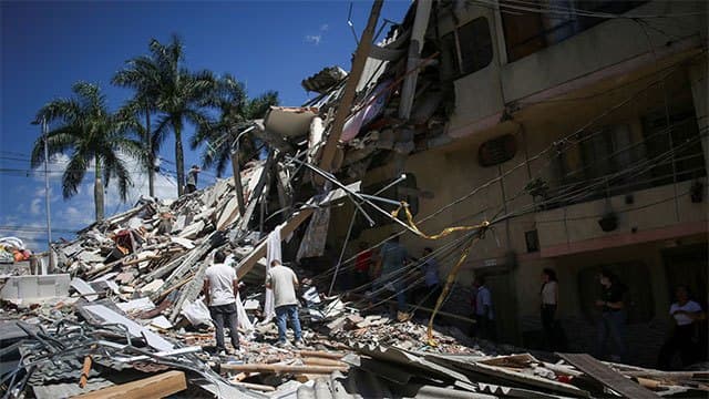 Colombia quake death toll rises to 132, over 570 injured