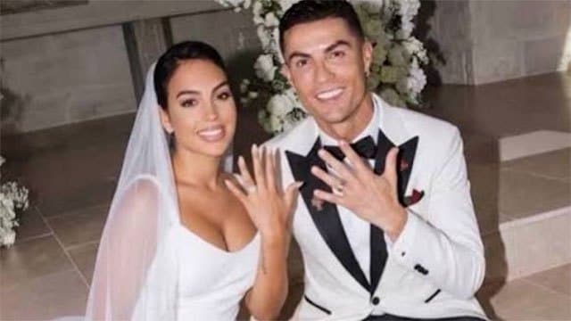 Cristiano Ronaldo marries long-time partner Georgina Rodríguez