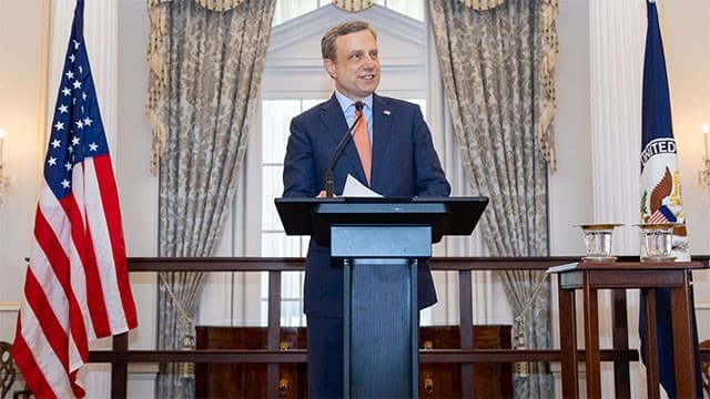 Eric Meyer sworn in as new US Ambassador to Sri Lanka
