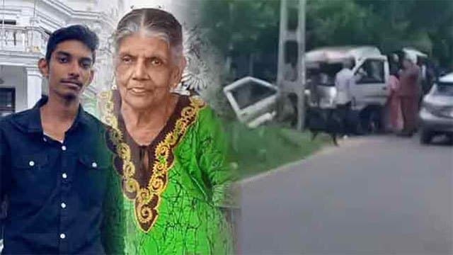 Two killed, seven injured in van accident in Veyangoda
