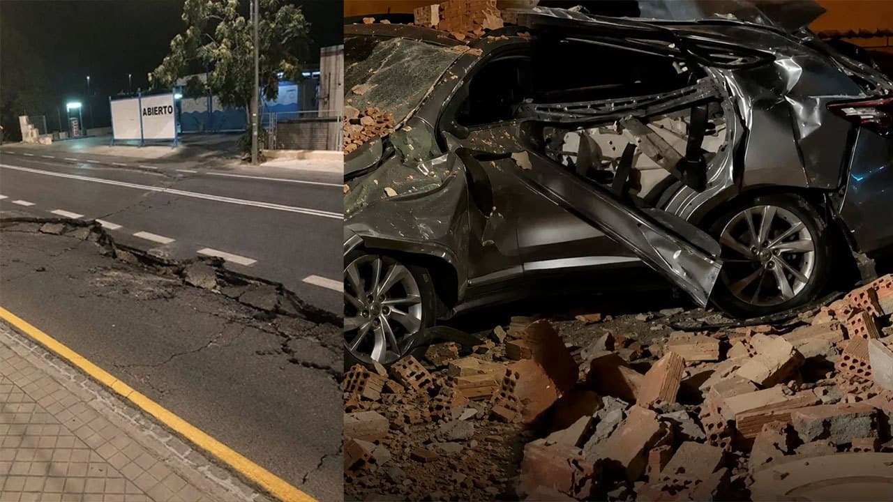 Earthquake hits Spanish city of Granada, damages buildings and cars