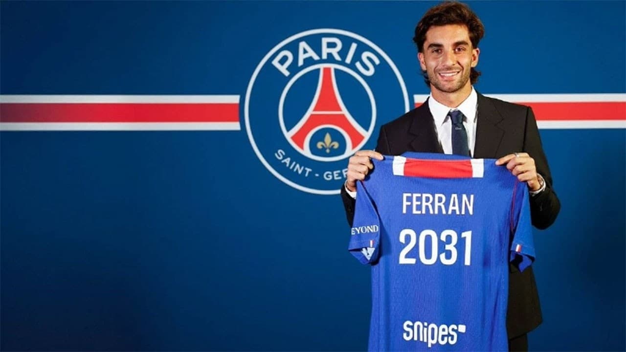 World Cup final hero Ferran Torres joins PSG from FC Barcelona