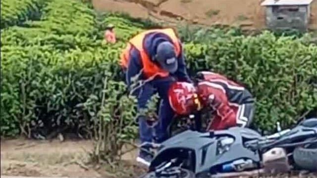 Two motorcyclists seriously injured in Nuwara Eliya race