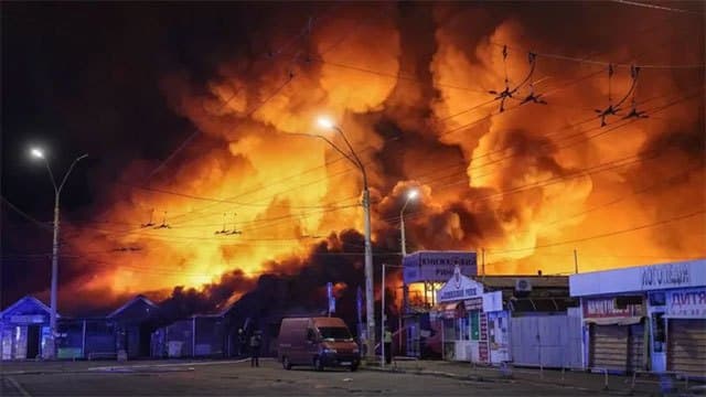 Russia says at least seven killed in largest Ukrainian attack of 2026