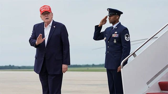 Trump instructs Pentagon to reduce military exercises with South Korea