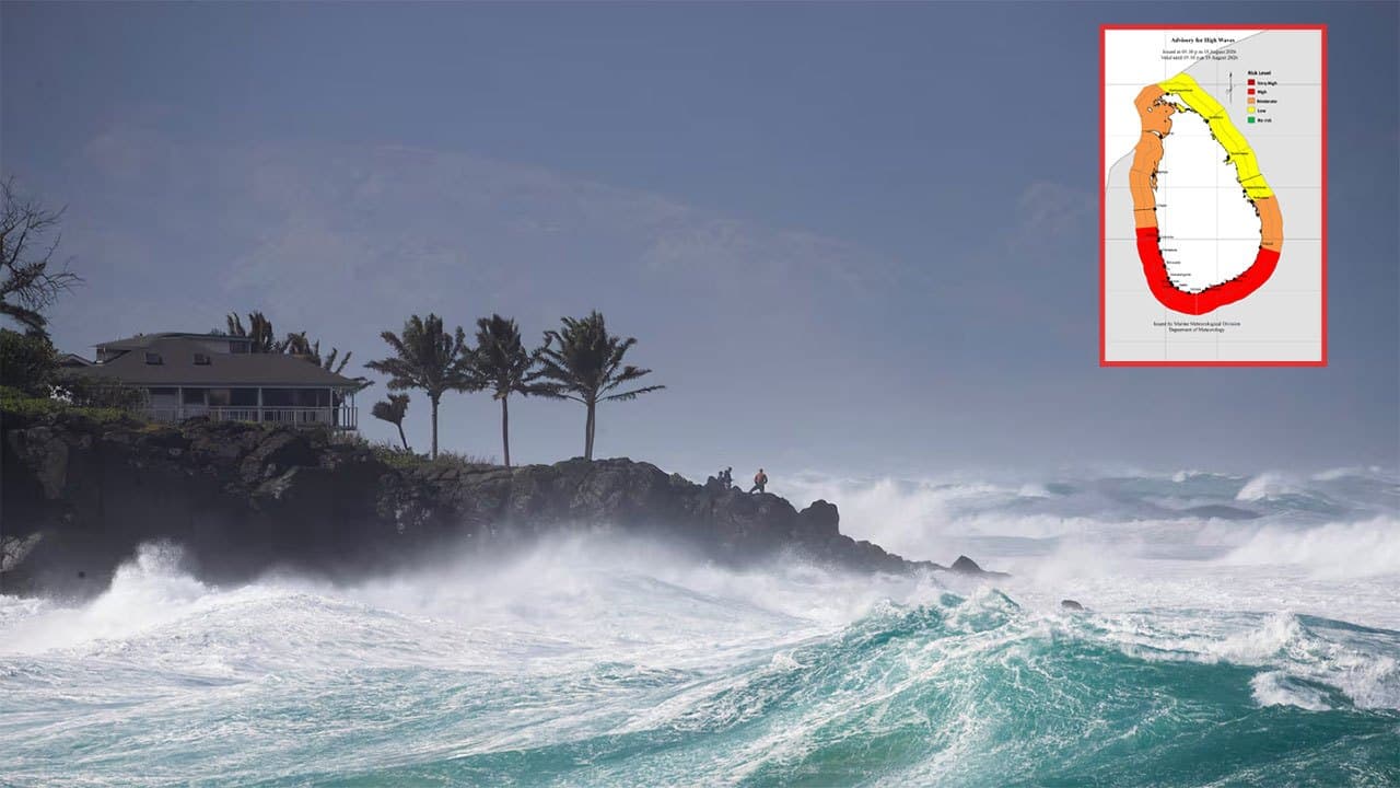 Advisory issued for high waves