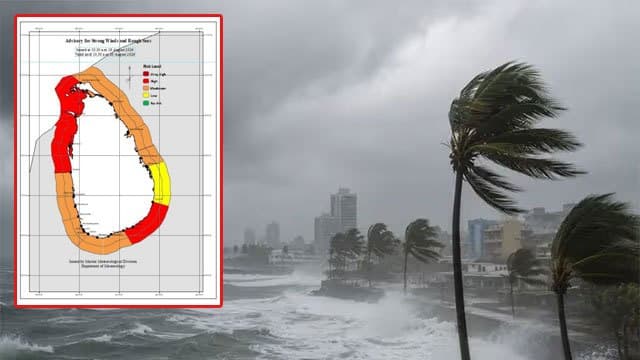 Amber advisory issued for strong winds and rough seas