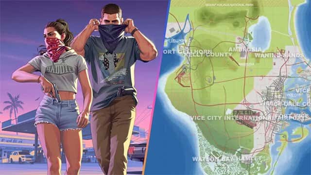 GTA 6 gameplay videos, full map leaked