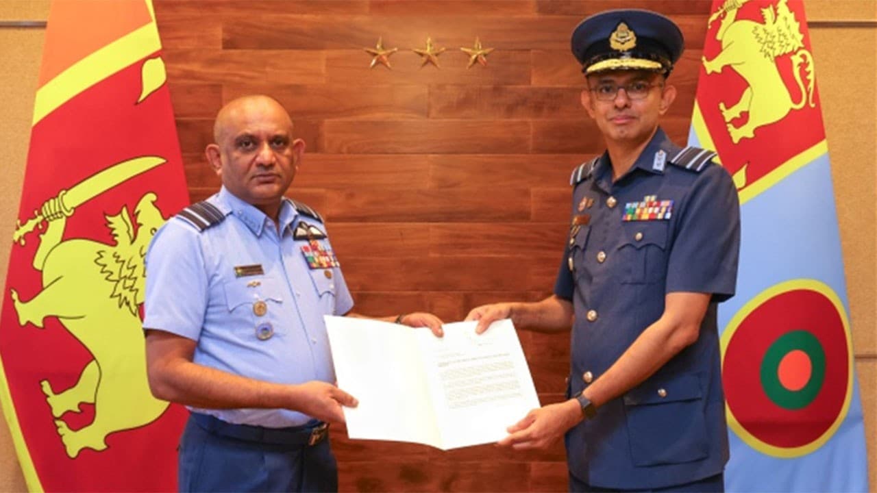 Air Vice Marshal Padman De Costa appointed SLAF Deputy Chief of Staff