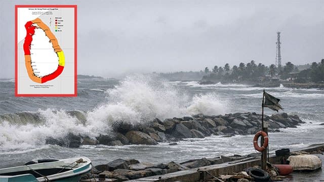 Advisory issued for strong winds and rough seas