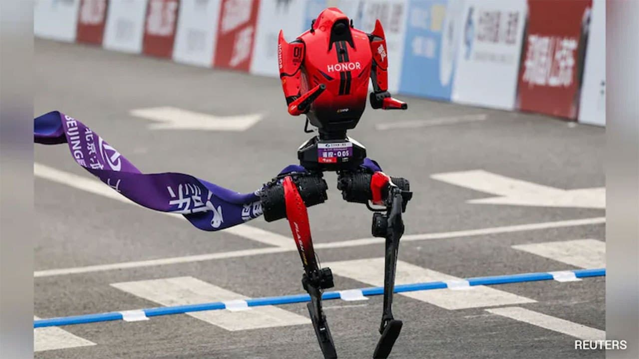 Chinese humanoid robot beats Usain Bolt’s 100m record in test run
