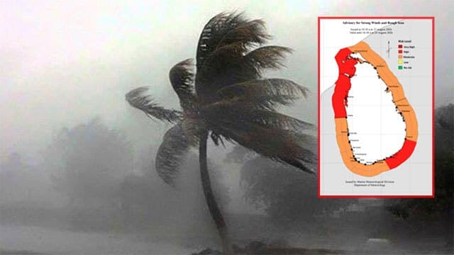Advisory issued for strong winds and rough seas