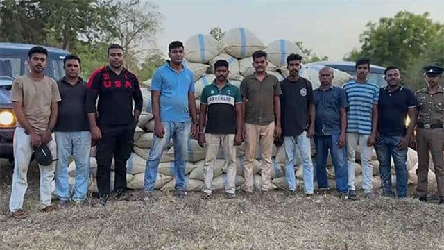 Suspect arrested with over 1,000 kg of cannabis in Monaragala