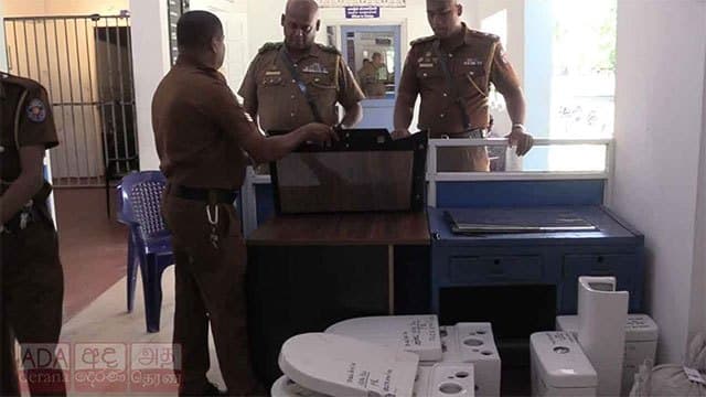 Two arrested over theft of construction equipment worth Rs. 1.2 million