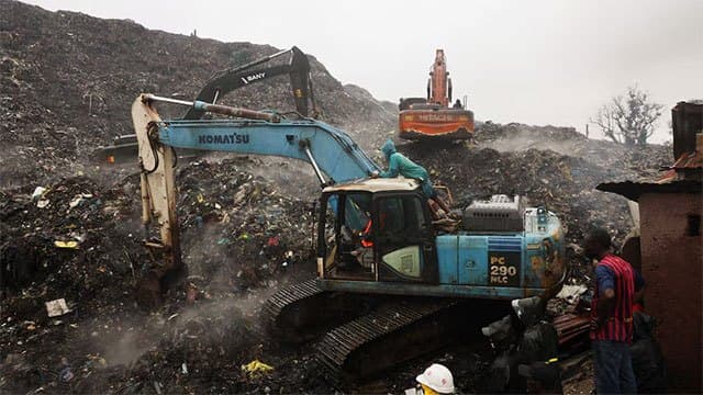 Landslide at Guinea landfill kills 30
