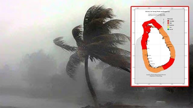 Advisory issued for strong winds and rough seas