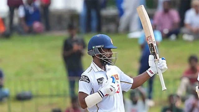 Sonal Dinusha hits second Test century against India