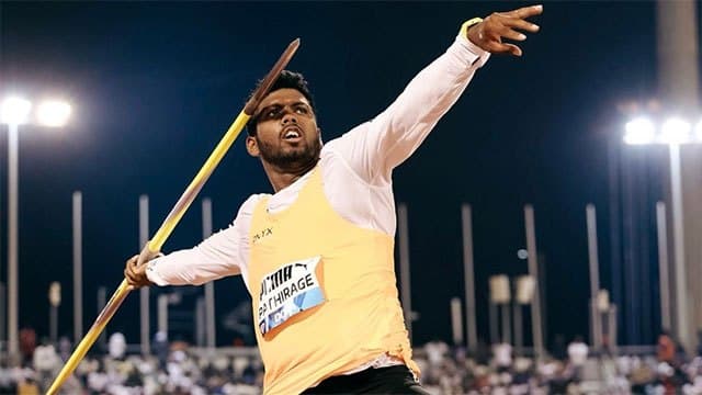 Rumesh Tharanga reclaims world No. 1 spot in Javelin Throw rankings