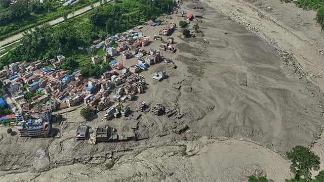 Death toll from floods on Nepal-Tibet border rises to 162