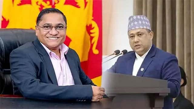 Sri Lanka ready to extend disaster aid as Vijitha Herath speaks with Nepal FM