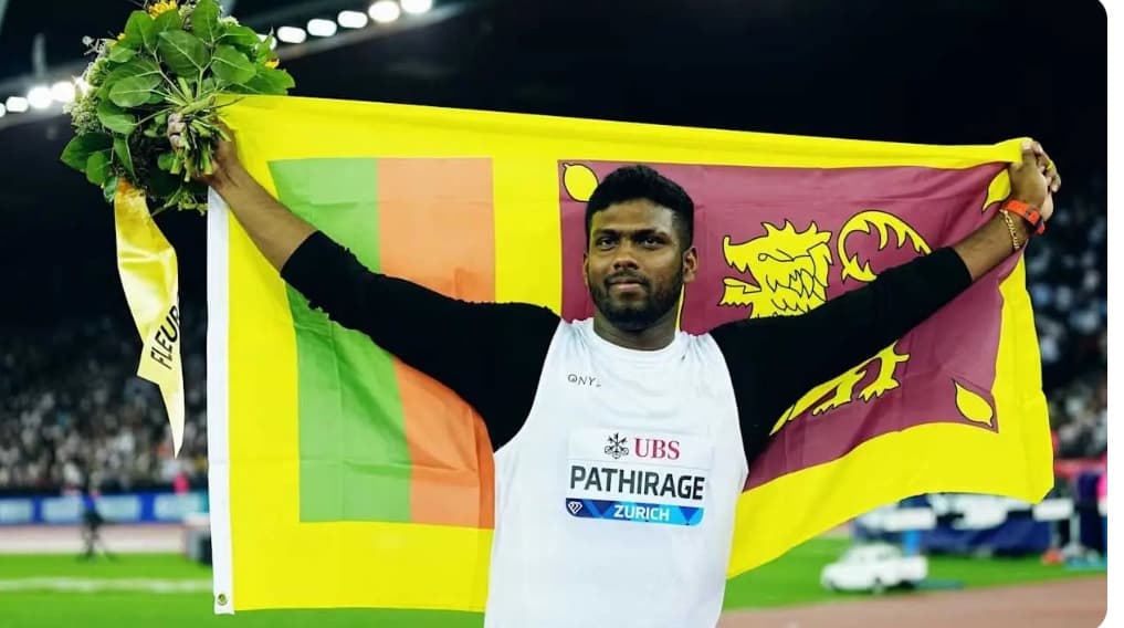 Rumesh Tharanga wins Zurich Diamond League Javelin title with 92.07m throw