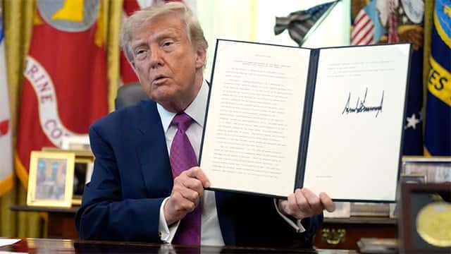 Trump renames Lake Ontario as 'Lake America' amid Canada trade war