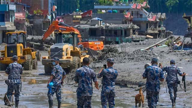 Number of missing in deadly Nepal, China floods soars past 2,400