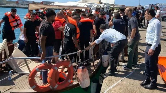 Ferry carrying over 260 passengers capsizes off northern Cyprus