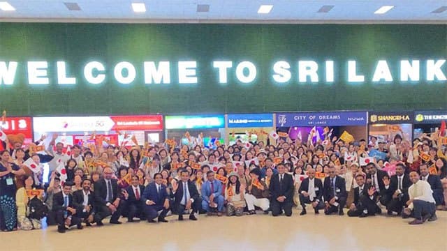 Over 250 Japanese tourists and investors arrive in Sri Lanka