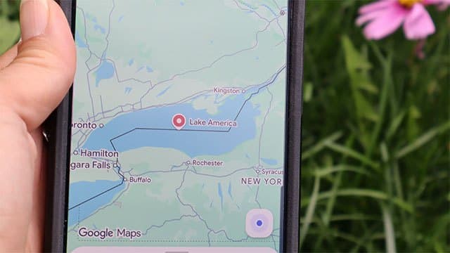 Google Maps now show 'Lake America' in US, not 'Lake Ontario'