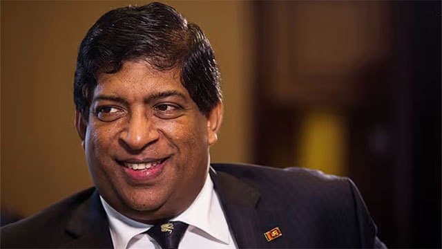 MP Ravi Karunanayake appears before Bribery Commission