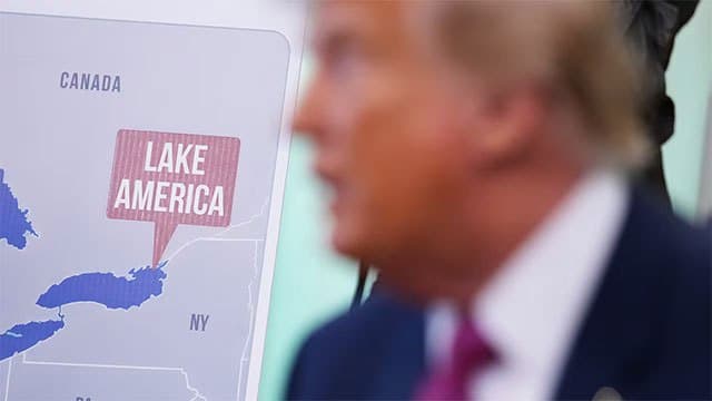 Trump pushes Apple to change 'Lake Ontario' to 'Lake America' on its maps
