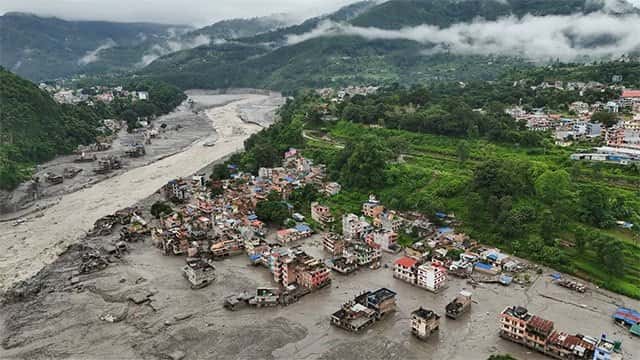 Nepal-China flash floods death toll rises to 1,280, over 5,620 missing as search, rescue enter 2nd week