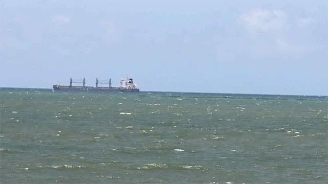 Coal shipment for Lakvijaya Power Plant arrives in Puttalam