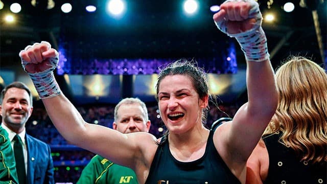 'One of the best' - boxing world reacts to Katie Taylor's farewell win