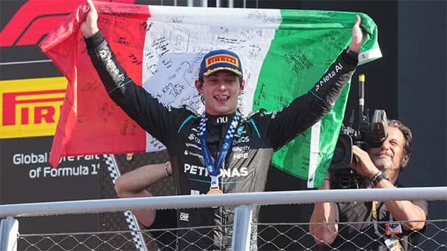Kimi Antonelli makes history at Monza, becomes first Italian in 60 years to win home GP